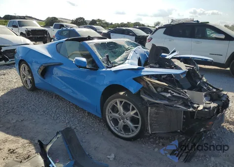 2021 Chevrolet Corvette Stingray 2Lt from USA, damaged, VIN 1G1YB2D48M5122614